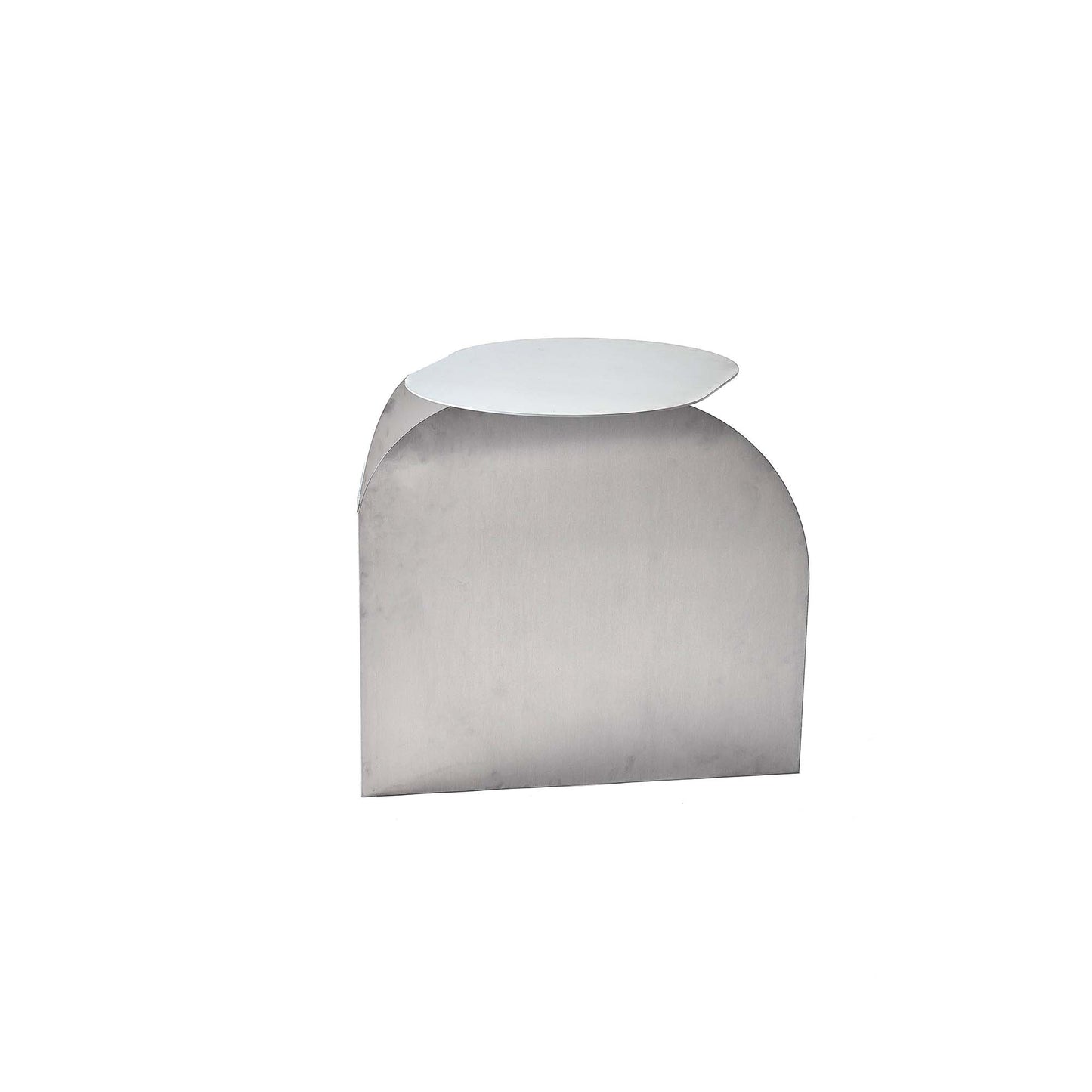 Stainless side table