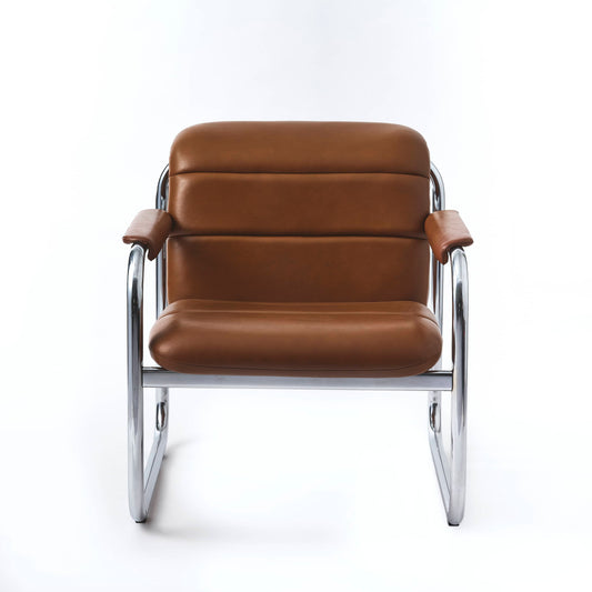 leather lounge chair